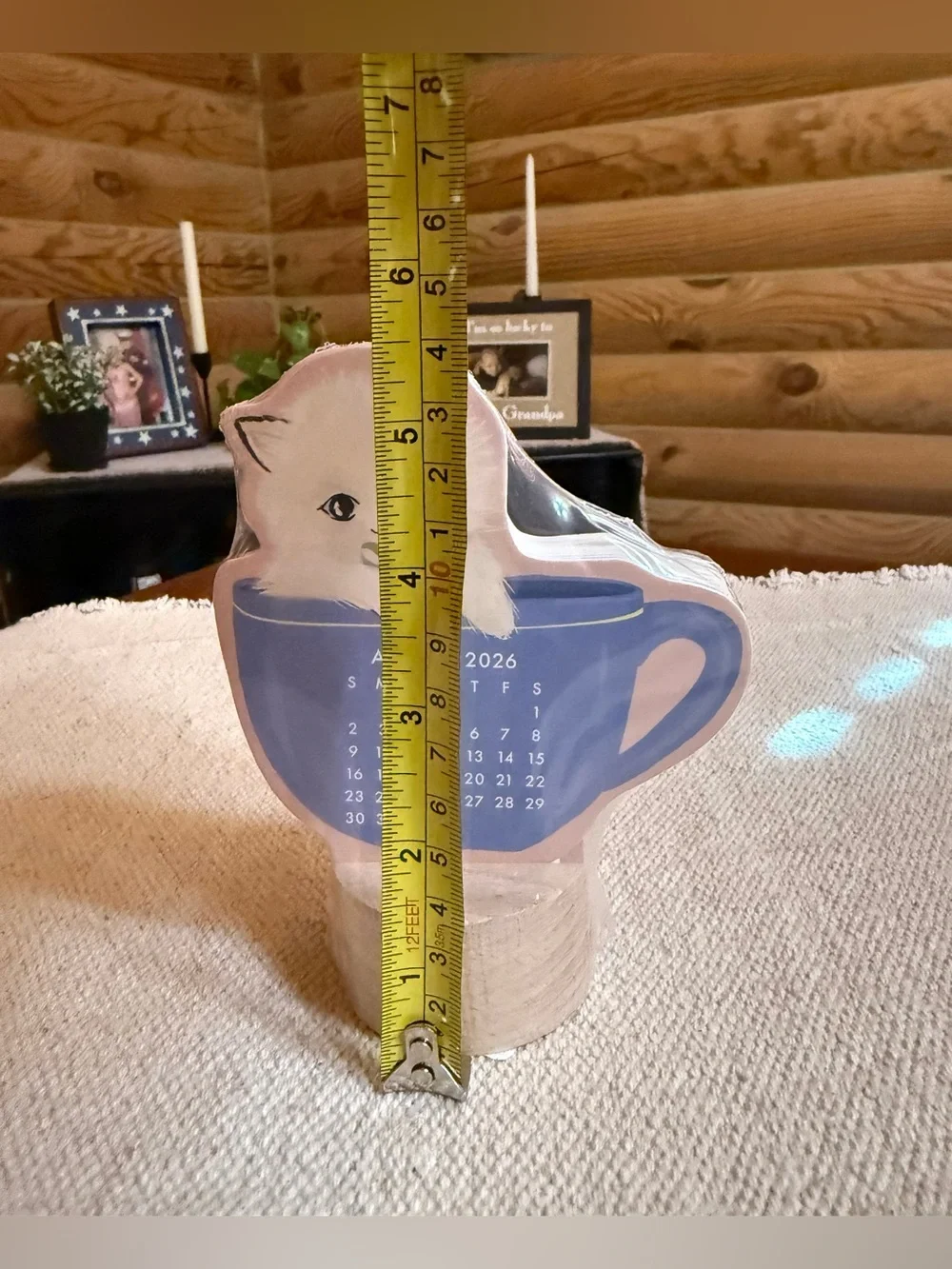 TEACUP KITTEN 2026-2027 Desktop Calendar